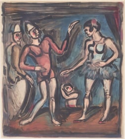 Georges Rouault, French 1871-1958, La Parade, Etching and Aquatint