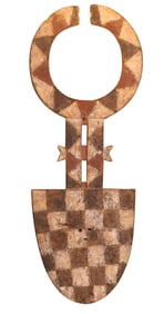 Large African Bwa Plank Mask