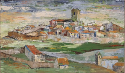 Mortimer A. Hays, 1897-1962, Teruel, Spain, Oil on Canvas