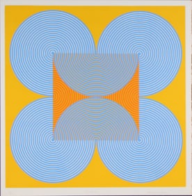 Michael Arthur Stokoe, 1933-2021, Eye Track, Lithograph
