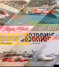 Set of Four 1960s Racing, Posters