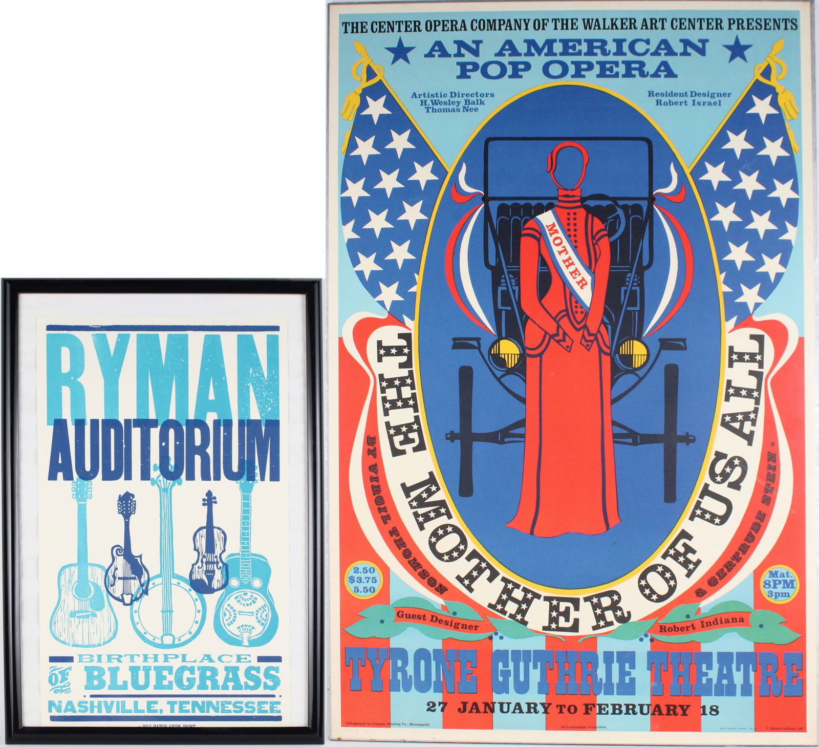 Robert Indiana, American 1928-2018, The Mother of Us All, Poster (1 of 11)