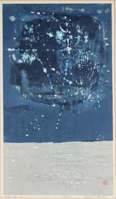 Joichi Hoshi, Japanese 1913-1979, Constellation, Woodblock Print