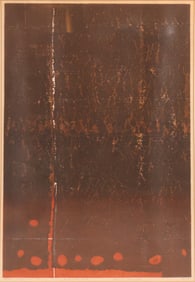 Hideo Hagiwara, 1913-2007, Ancient Song No. 8, Woodblock