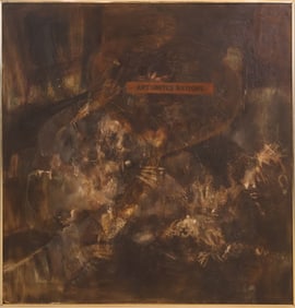 Art Unites Nations, Mixed Media on Masonite
