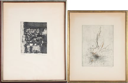 Yannick Balif, 1927-2009, Abstract, Etching