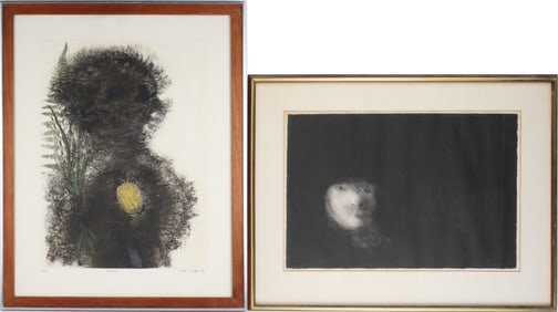 Thom O'Connor, 1937-, The Mystic, Etching