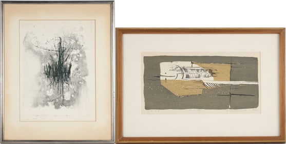 Akira Matsumoto, 1936-, U.S.A., Woodcut