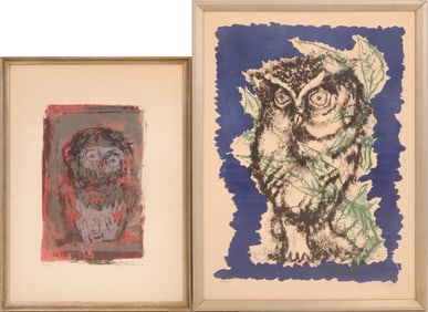 Jean Lurcat, 1892-1966, Le Hibou (The Owl), Lithograph