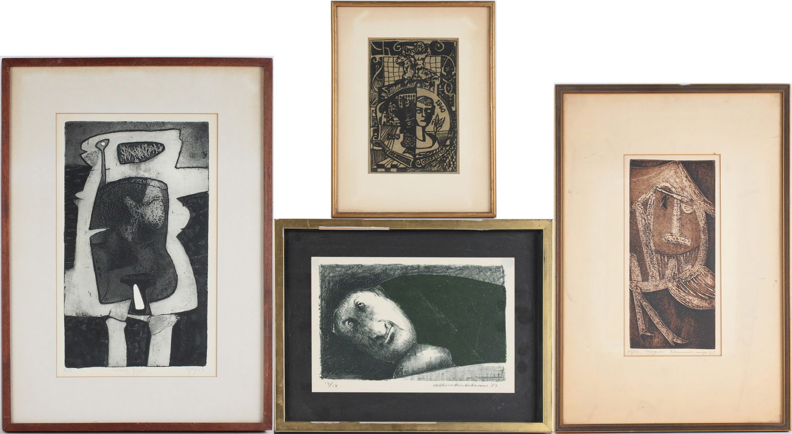 Albert Bertelsen, 1921-2019, Man with Hat, Print (1 of 20)