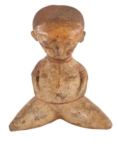 Chinesco Style Terracotta Kneeling Figure