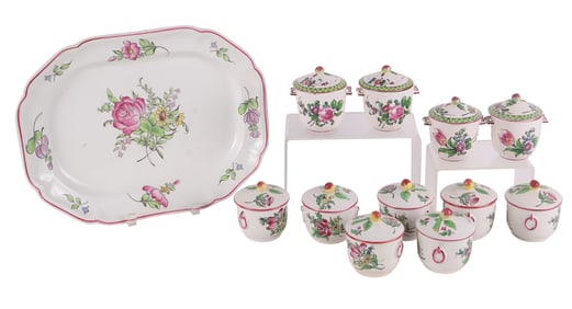 Eleven Faience Pot de Creme