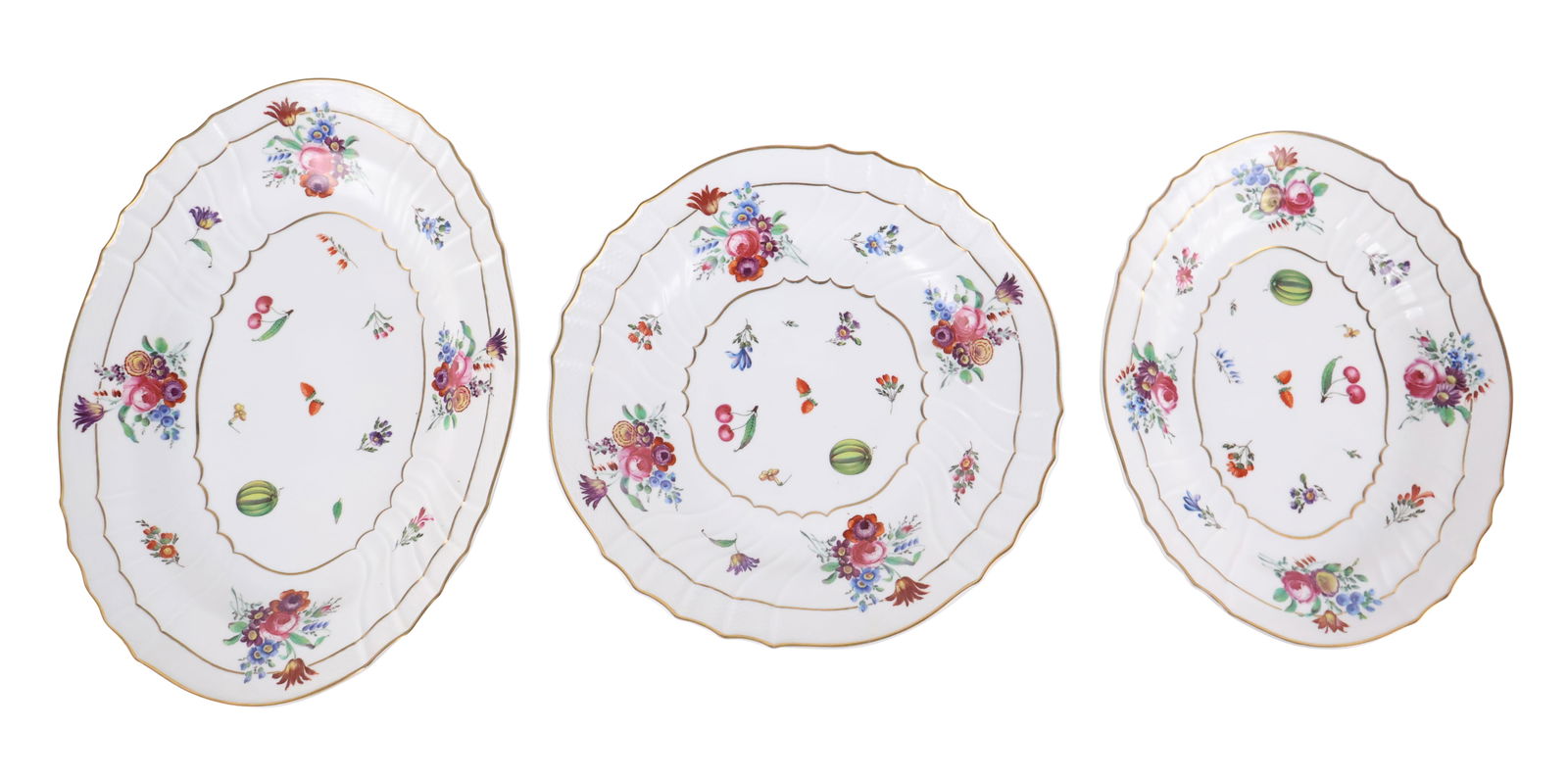 Three Richard Ginori Porcelain Platters (1 of 10)
