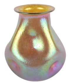 Loetz Silberiris Glass Vase
