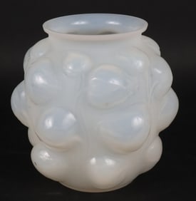 Rene Lalique Opalescent Crystal Tulipes Vase