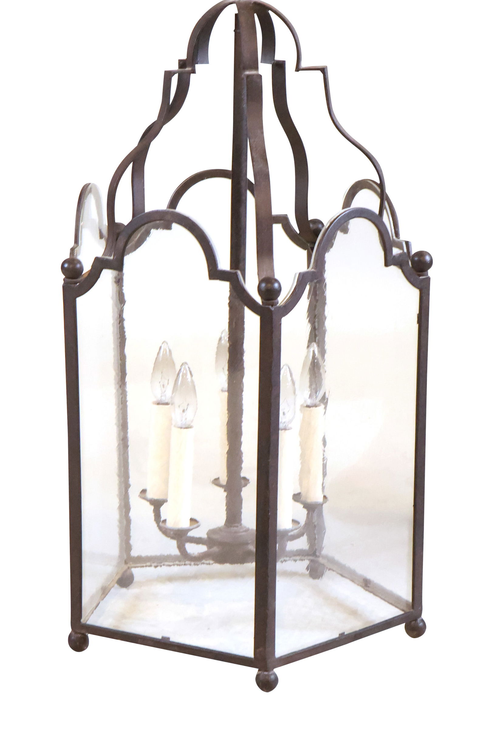 Pentagon Steel Arched Hall Lantern (1 of 6)