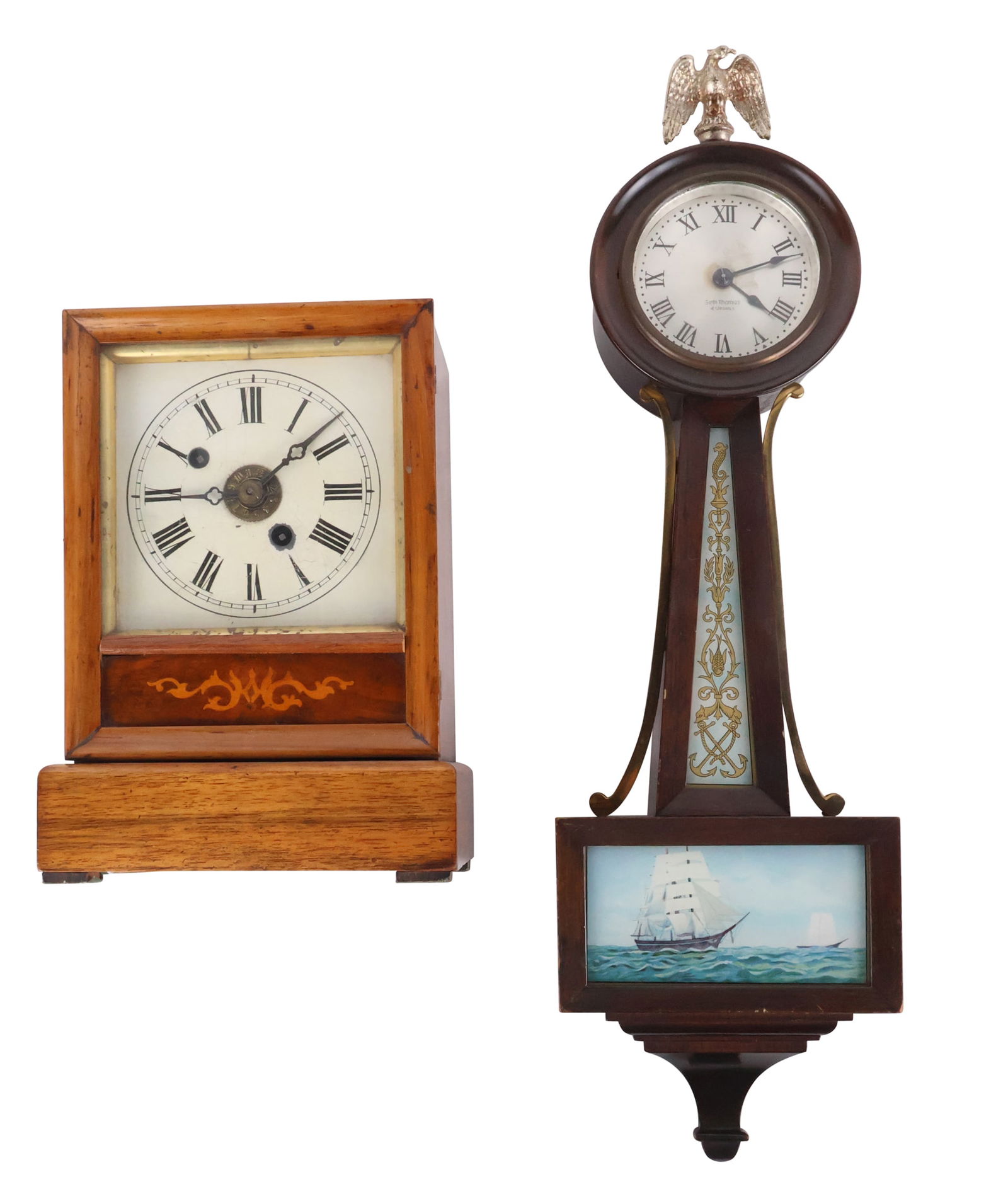 Seth Thomas Diminutive Banjo Clock (1 of 20)