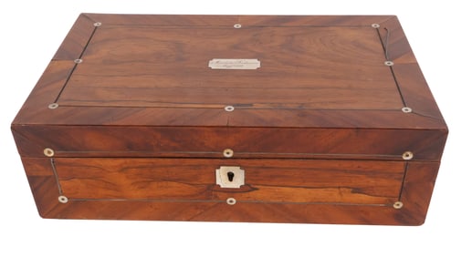 Regency Inlaid Mahogany Lapdesk