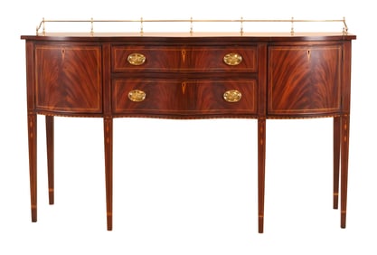 Henkel Harris Inlaid Mahogany Sideboard