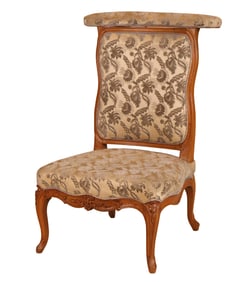 Louis XV Fruitwood Slipper Chair