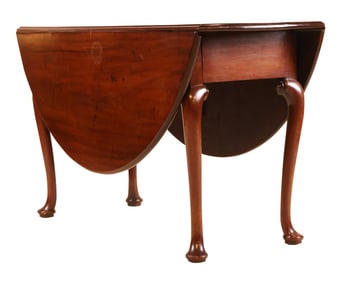 George I Mahogany Drop Leaf Table