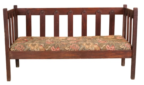 Mission Oak Settee