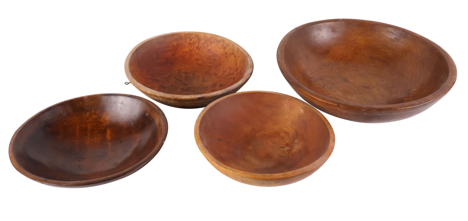 Four Maple Treen Bowls (1 of 5)