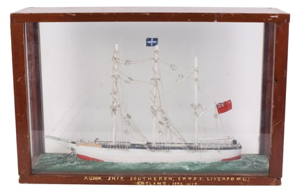Scratch Built Cased Ship Model