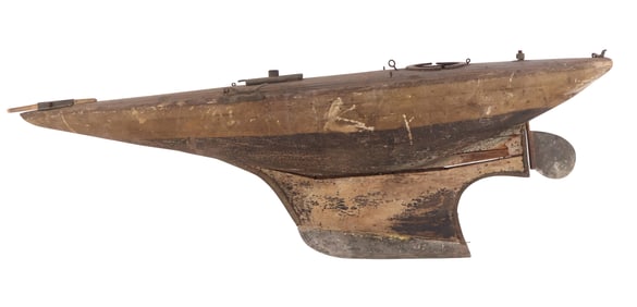 Vintage Pond Sailer Relic