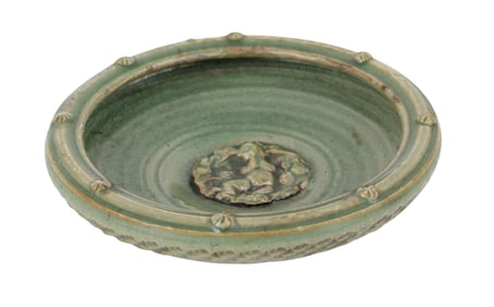 Chinese Celadon Low Bowl