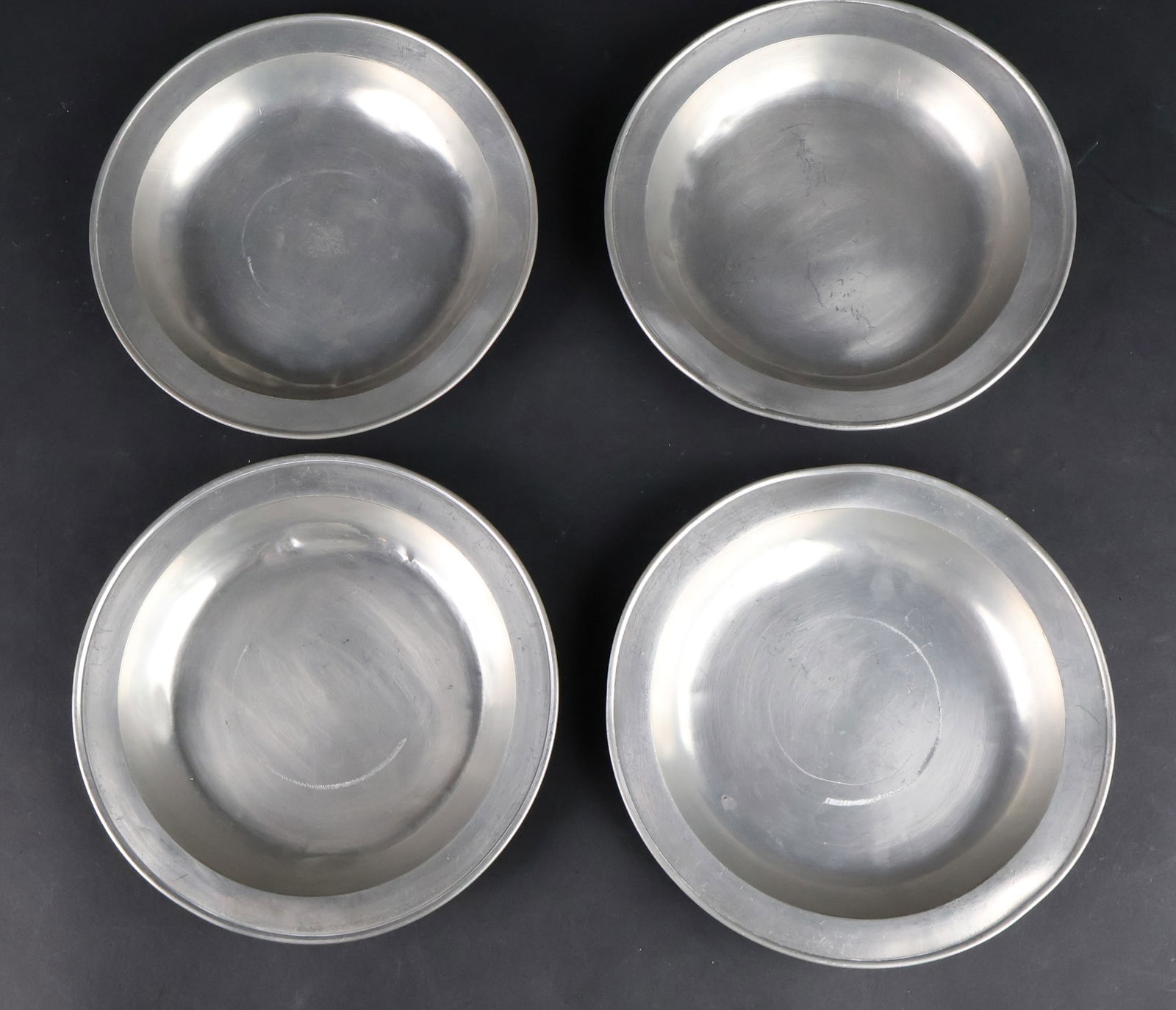 Four Pewter Bowls (1 of 8)
