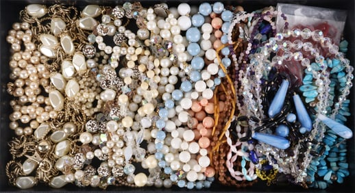 Collection of Faux Pearl and Beaded Necklaces
