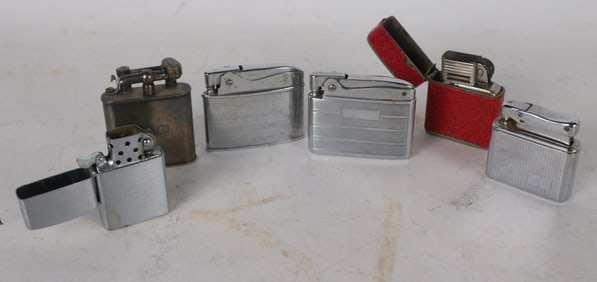 Five Mid-Century Pocket Lighters