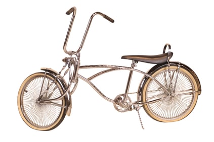 Vintage Chrome Lowrider Bicycle