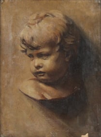Memorial Portrait of a Mask, OIl on Canvas