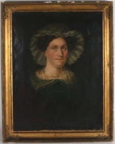 Victorian Portrait of a Lady, Oil on Canvas