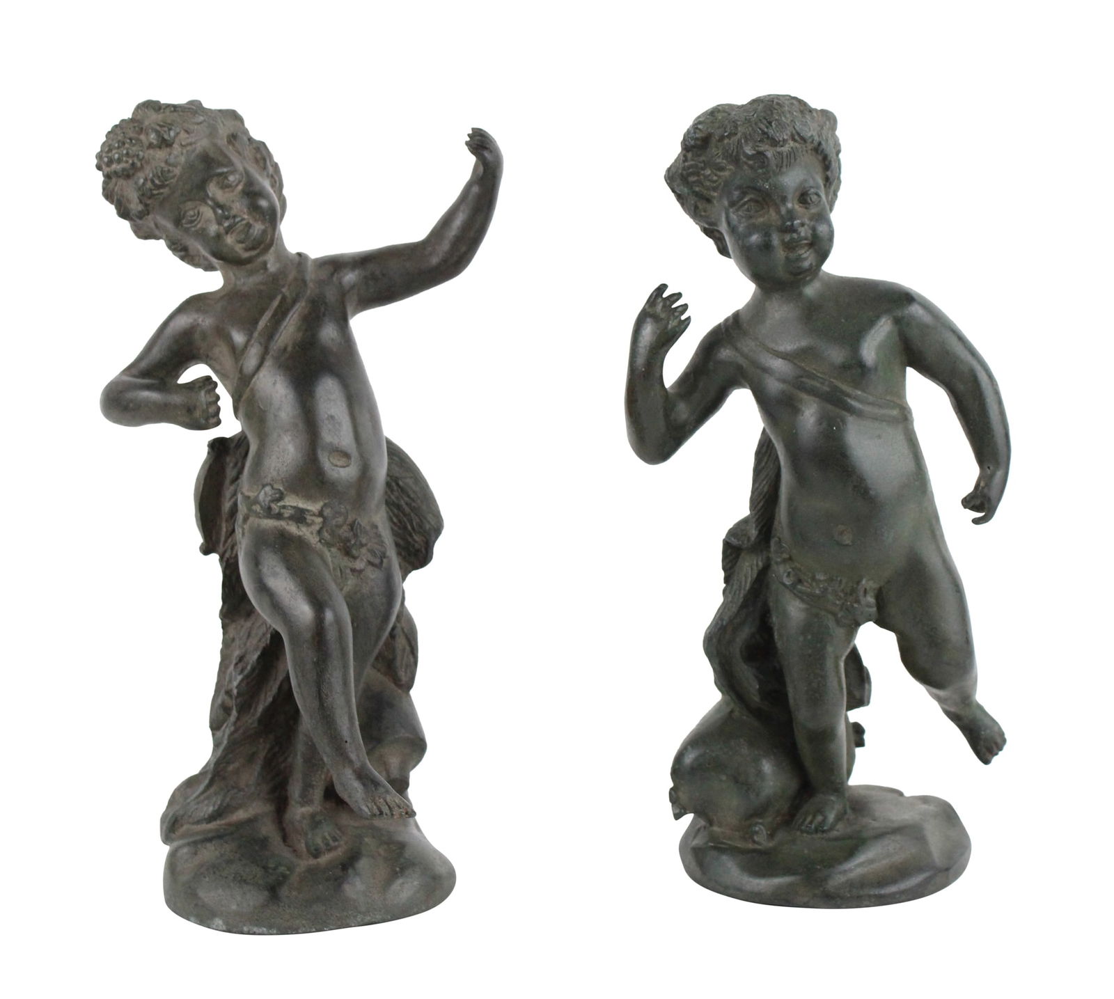 Two Bronze-Patinated Figures (1 of 10)
