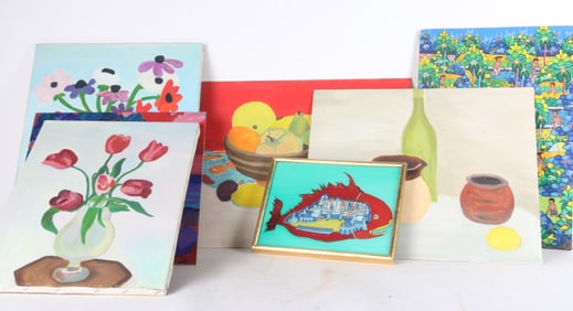 Group of Assorted Works of Art