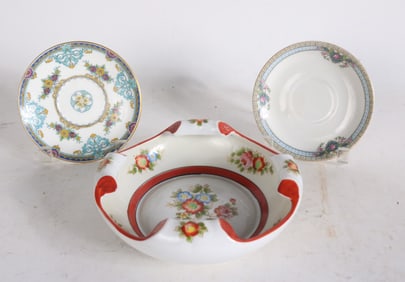 Japanese Floral Decorated Porcelain Bowl