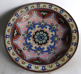 Chinese Cloisonné "Lotus Scroll" Bowl