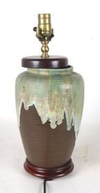 Chinese Ceramic Vase Fitted as Lamp