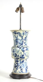 Chinese Porcelain Vase Mounted as Lamp