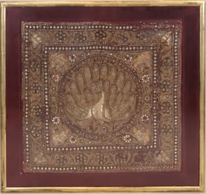 Southeast Asian Beaded and Woven Tapestry