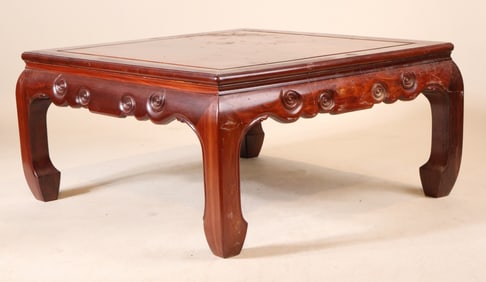 Asian Hardwood Low Table