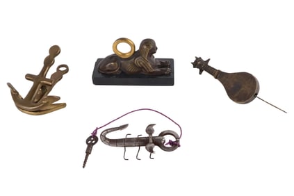 Scorpion-Form Steel Puzzle Padlock