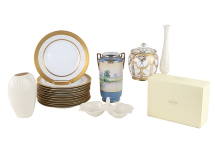 Group of Assorted Porcelain Table Articles