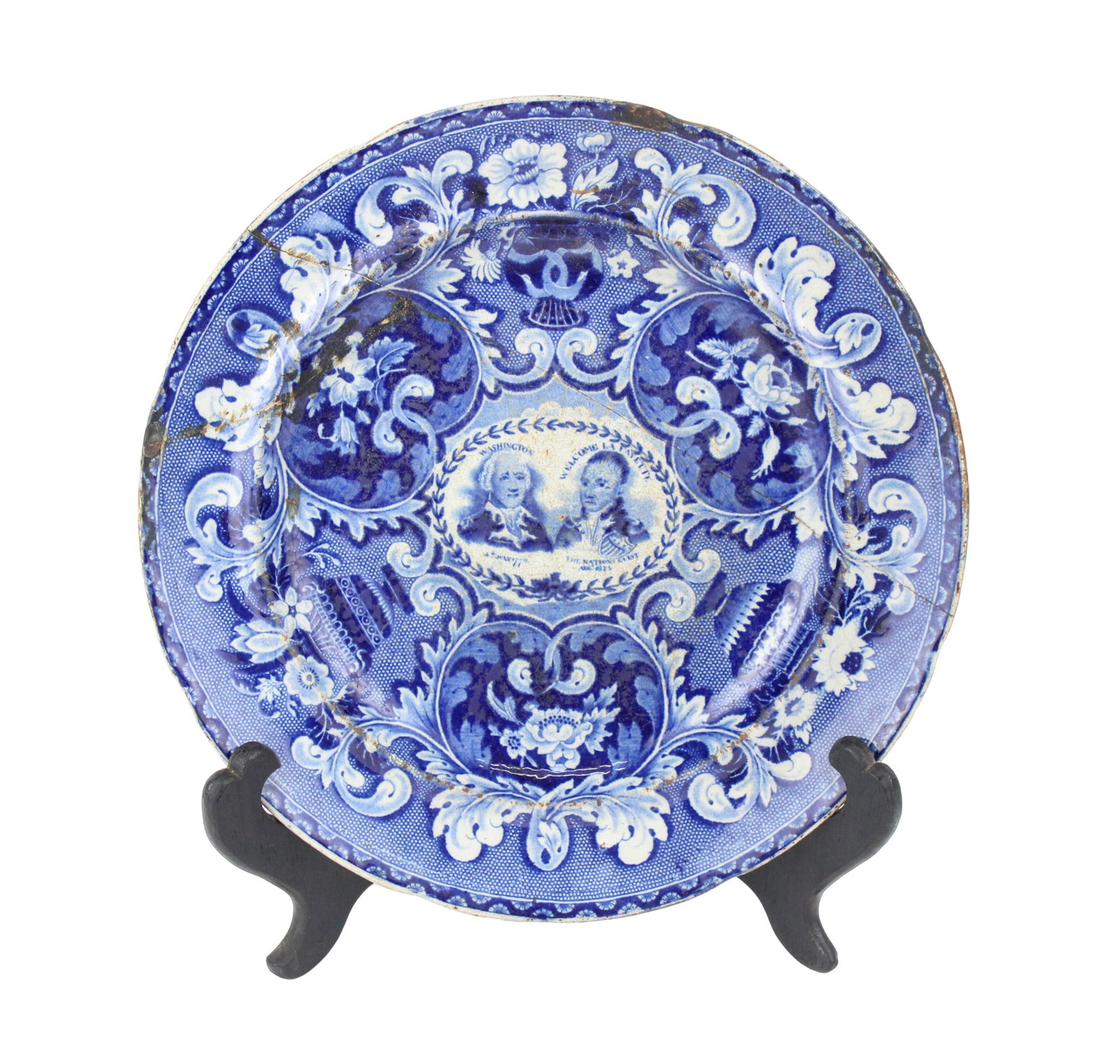 Teveson and Williams, Washington and Welcome Lafyette Plate (1 of 9)