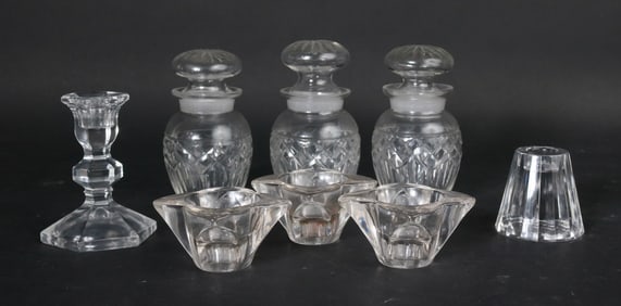 Group of Crystal and Leaded Glass Items
