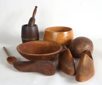 Group of Wood Table Articles