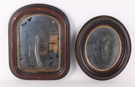 Two Antique Victorian Mirrors